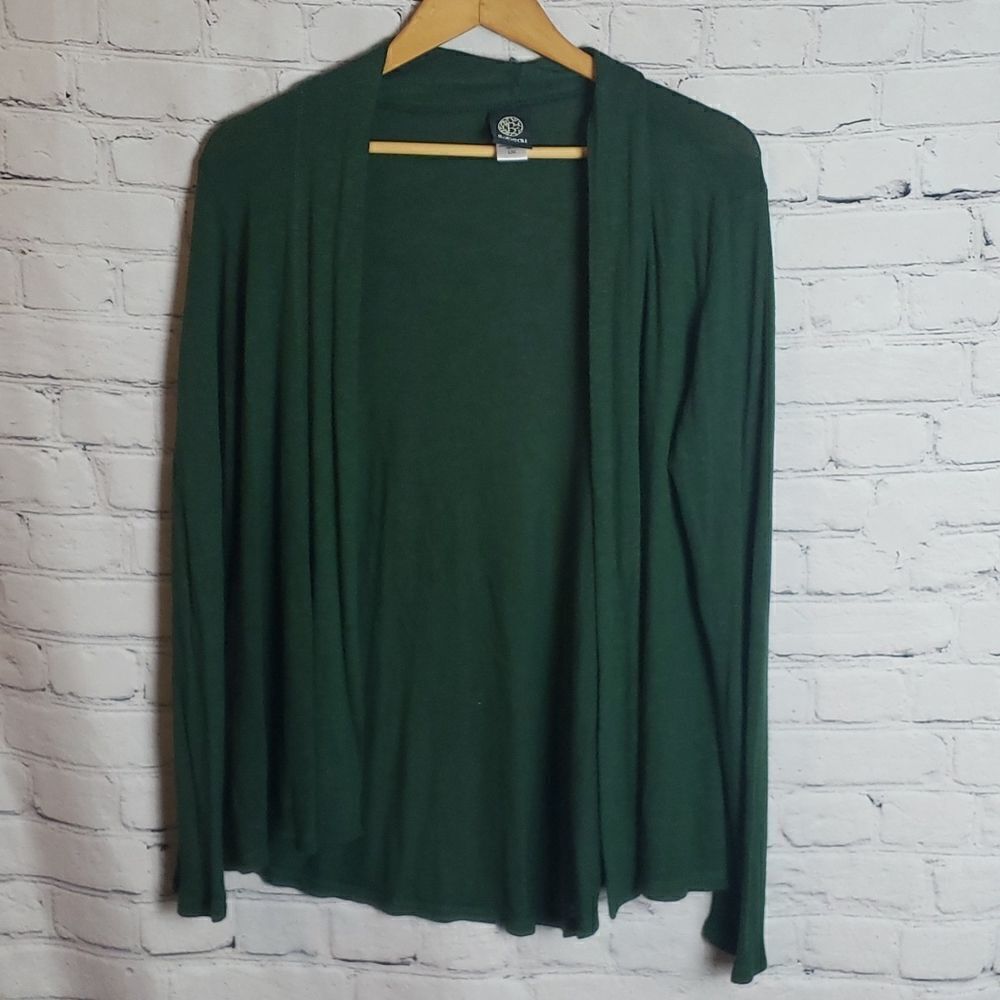 ‎Bobeau Green Cover Up Jacket